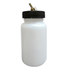 DGR-319 3 OZ. PLASTIC BOTTLE & LID FOR SIPHON FEED